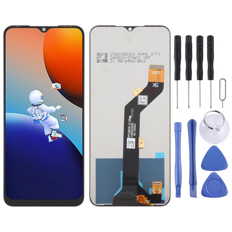 OEM LCD Screen For Infinix Smart 6 Plus India with Digitizer Full Assembly, For Tecno Pop 6 BE7, For Tecno Spark 9 Pro, For Tecno Spark 9 KG5p / Spark 9T KH6, For Tecno Camon 19 CI6n, For Tecno Pova Neo 5G, For Tecno Pova 4 LG7n / Pova Neo 2 LG6n