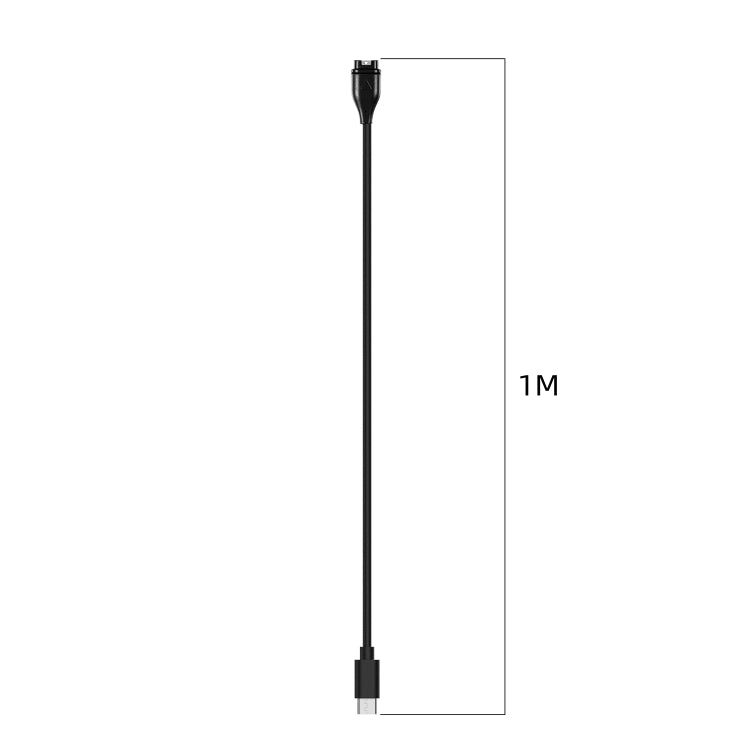 Universal Type-C / USB-C Smart Watch Charging Cable, Length: 1m, For Garmin Forerunner 265 / 265S / 965