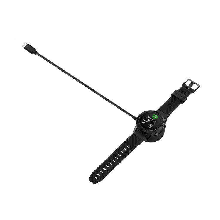 Type-C Interface Universal Disk Base Watch Charger, For Garmin Forerunner 265 / 265S / 965