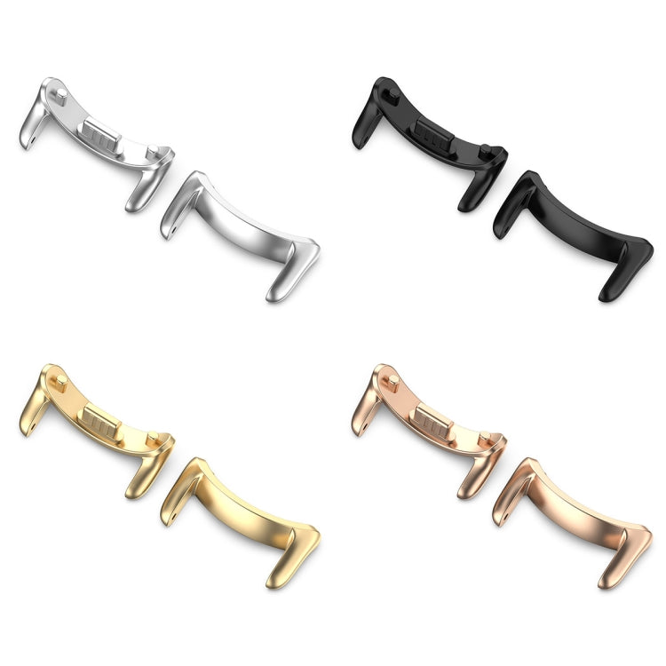 1 Pair Stainless steel Metal Watch Band Connector, For Xiaomi Mi Band 8
