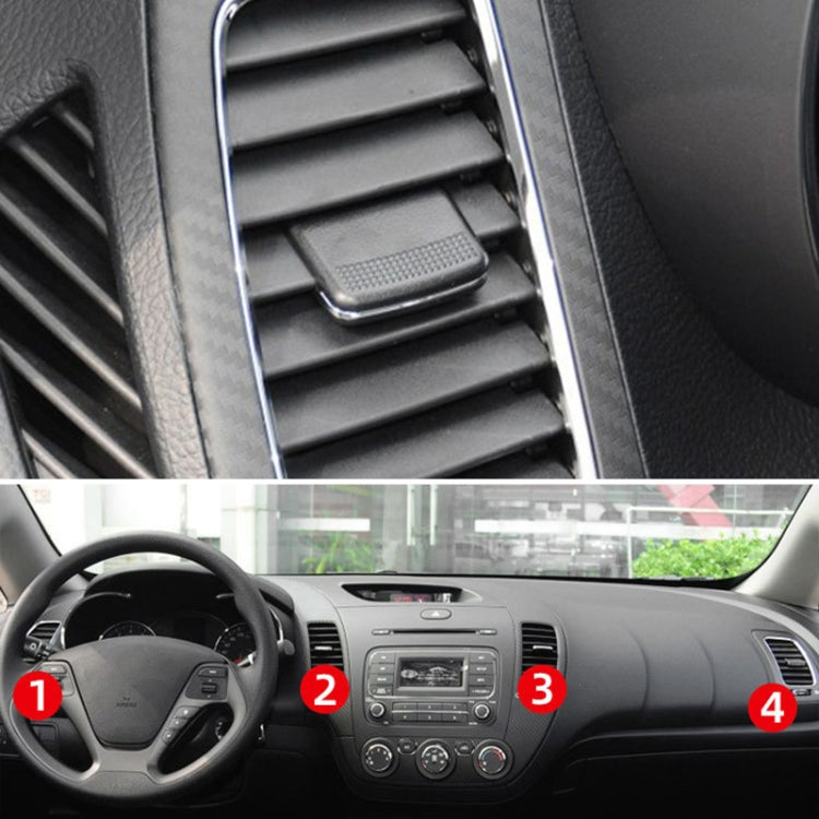 For Kia K3 Left Driving Car Air Conditioning Air Outlet Paddle, Left Side, Left Middle, Right Middle, Right Side