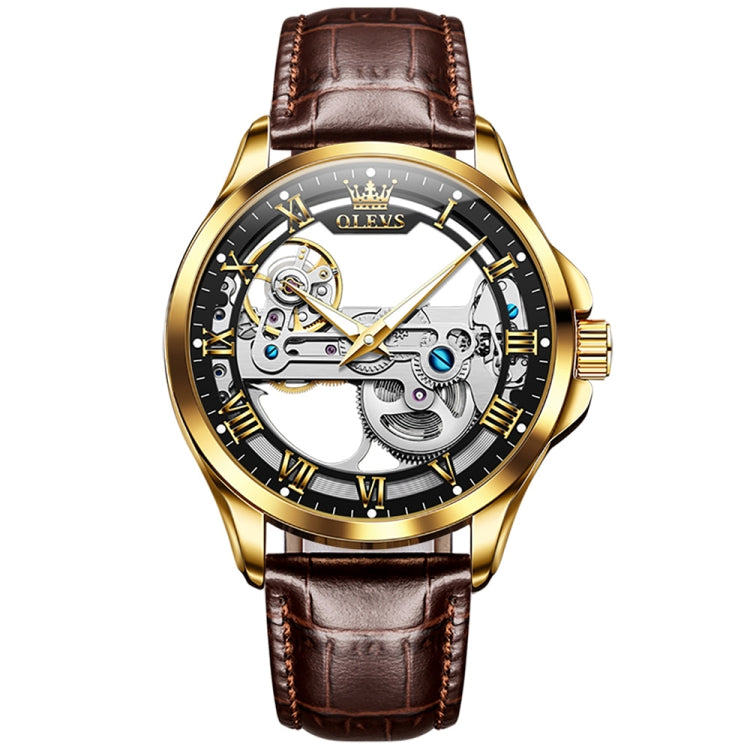 OLEVS 6661 Men Fashion Luminous Waterproof Mechanical Watch