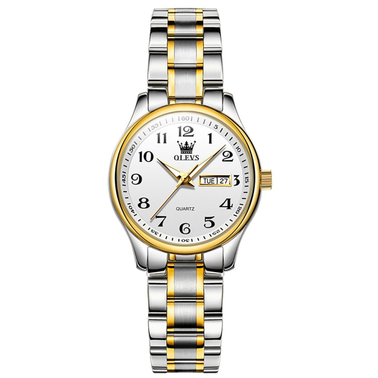 OLEVS 5567 Women Steel Strap Waterproof Quartz Watch, 5567 Women