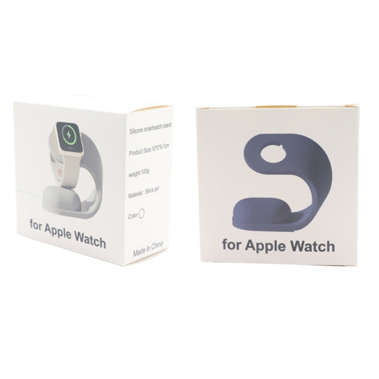 Smart Watch U-shaped Silicone Charging Holder, For Apple Watch Series