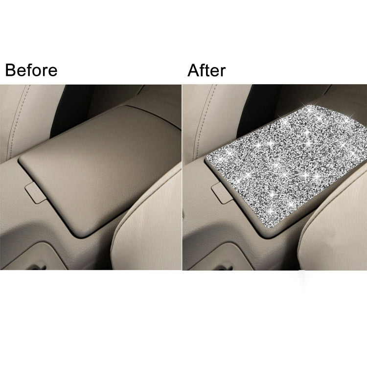 For Nissan 350Z 2006-2009 Car Central System Controlled Storage Box Diamond Sticker,Left and Right Drive Universal, Car Central System Controlled Storage Box