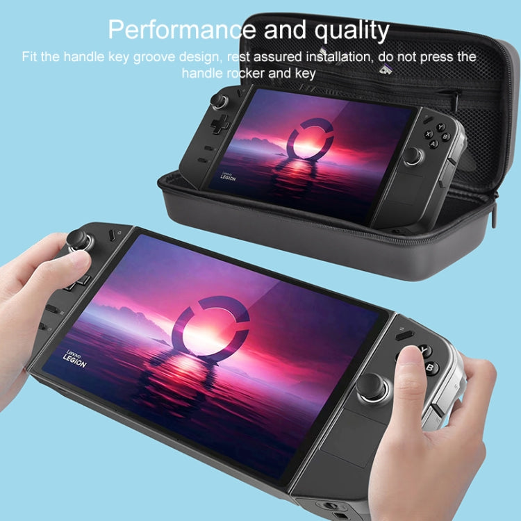 Portable EVA Leather Grain Game Console Storage Bag, Storage Bag