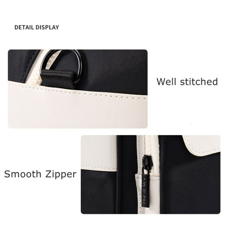 Cwatcun D118 Contrast Two Ways Backpack Cross-body Canera Bag, 21 x 21 x 14.5cm