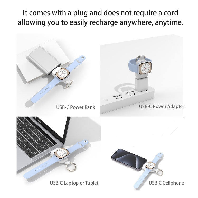 For Apple Watch / AirPods Series U20A Portable Magnetic Wireless Charger, U20A