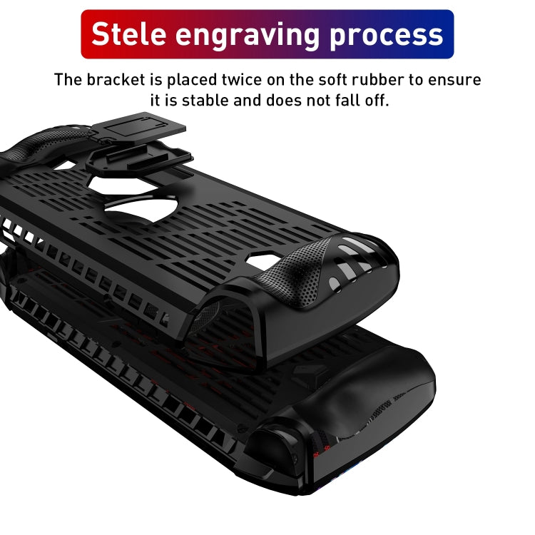 TPU Game Console Protective Case with Stand, For MSI Claw