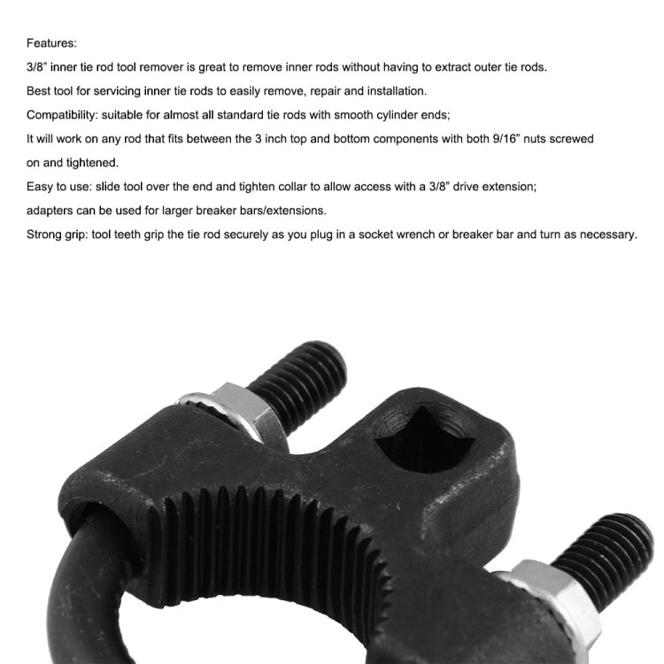 Car Modification Inner Rocker Removal and Installation Tool ABN Type Inner Rod Tool, ABN Type Inner Rod