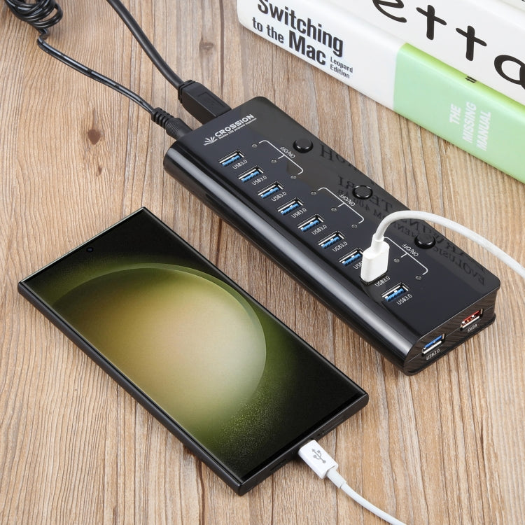 ORICO CRU3-H9C1 10 Port USB3.0 12V 4A HUB Power Adapter, AU Plug