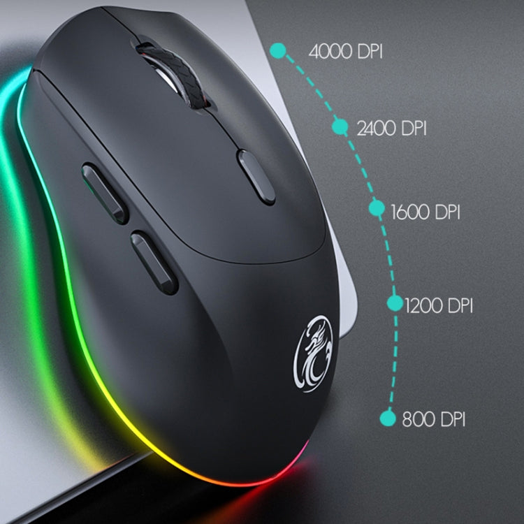 iMICE G905 Bluetooth Dual Mode 6-Key Silent Wireless Gaming Mouse, G905