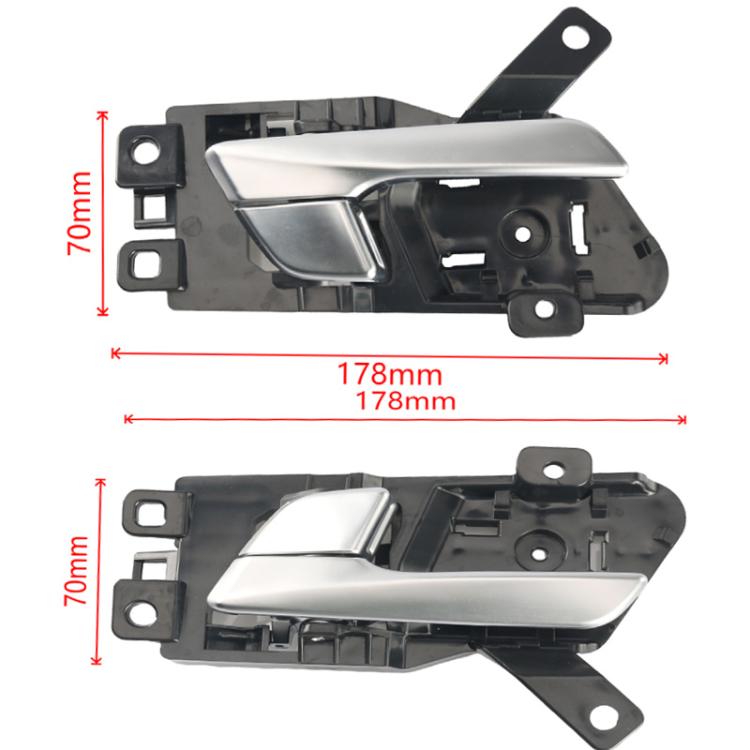 Pair Car Left and Right Door Inside Handle for Hyundai Sonata 2015-2017 82610-C1010, 82620-C1010, 82610-C1010, 82620-C1010