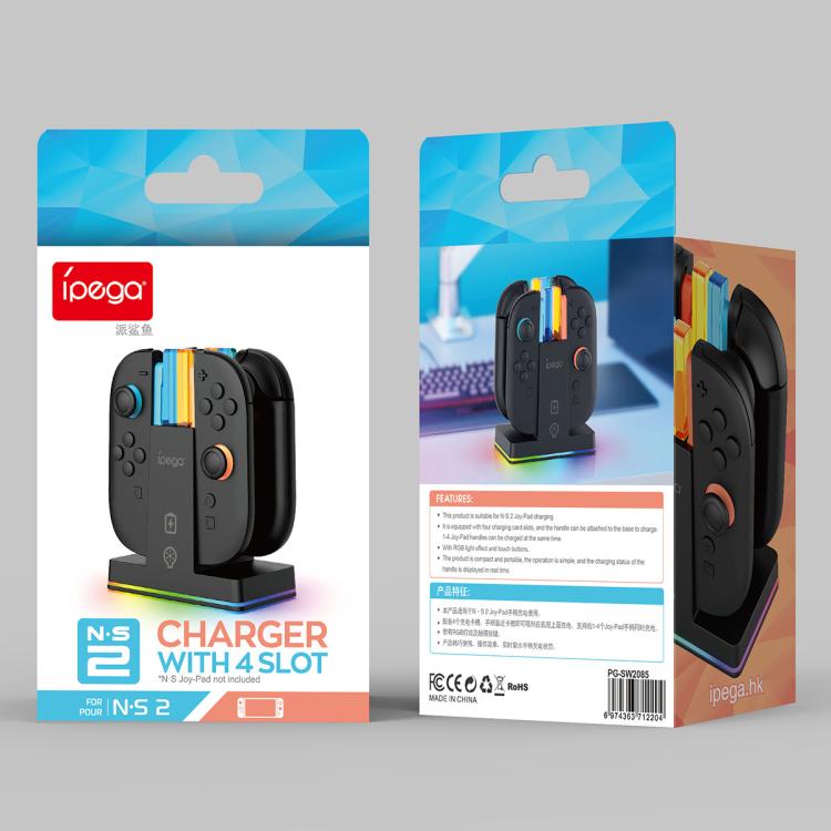 ipega Vertical Charging Station For Nintendo Switch 2 Joy-Pads, SW2085