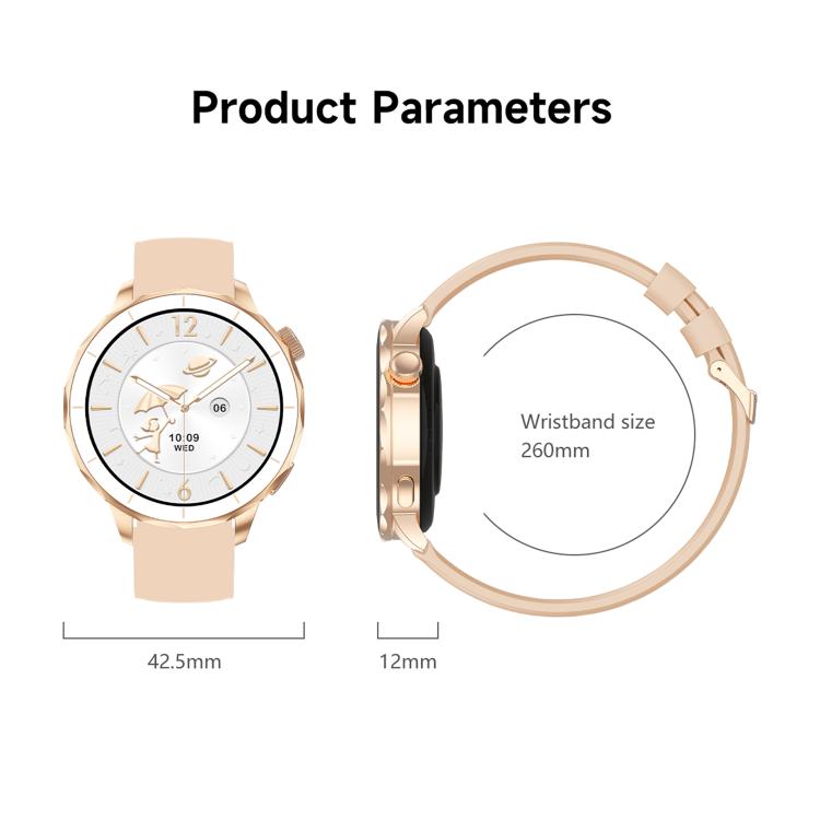 HD X2 Mini 1.32 inch AMOLED Screen Smart Watch IP68 Waterproof Support BT Call