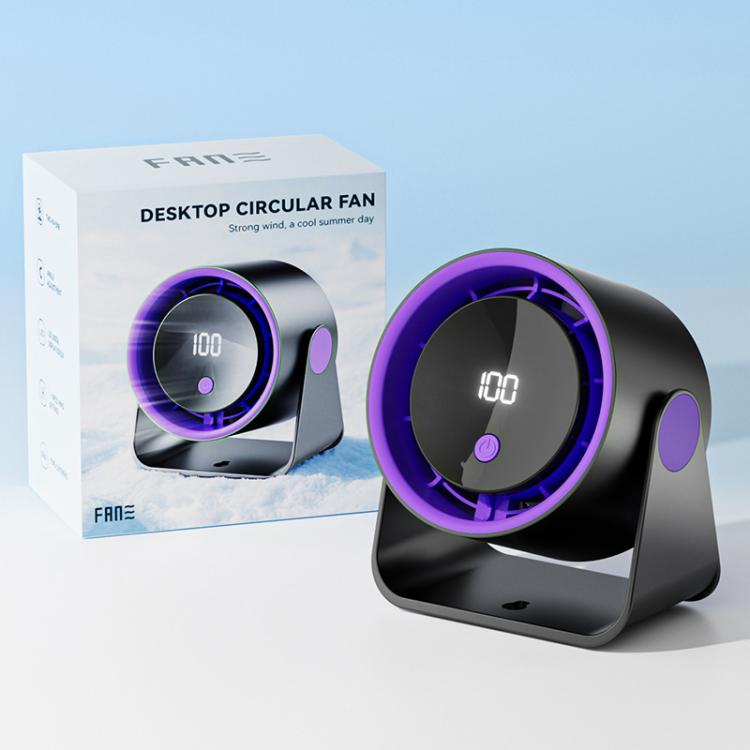FS-22 Digital Display 100-speed Desktop Air Circulation Electric Fan