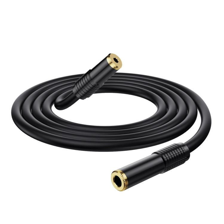 3.5mm Dual-channel Female to 6.35mm Dual-channel Female Stereo Audio Cable, 0.5m, 1.8m, 3m