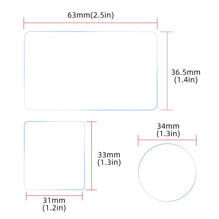 STARTRC 3 in 1 Lens Protector Front and Rear Screen Tempered Glass Films, For DJI Osmo Action 6