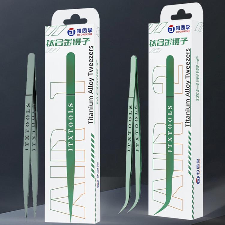 JTX Fine Polishing Titanium Alloy High Precision Tweezers, Air-1, Air-2