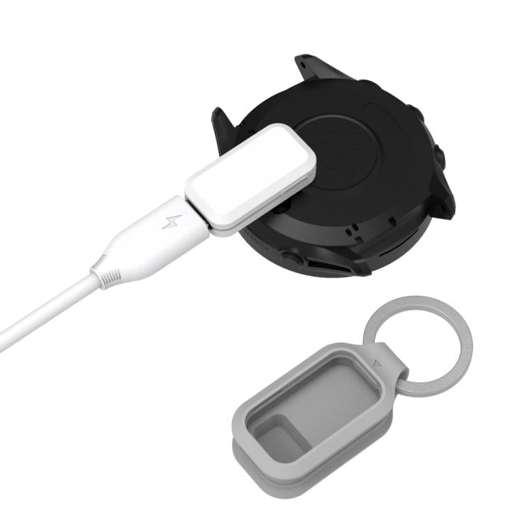 Smart Watch USB-C / Type-C Port Charging Adapter and Adapter Protective Case Set, For Garmin Fenix 8 / 7 / 6 / 5
