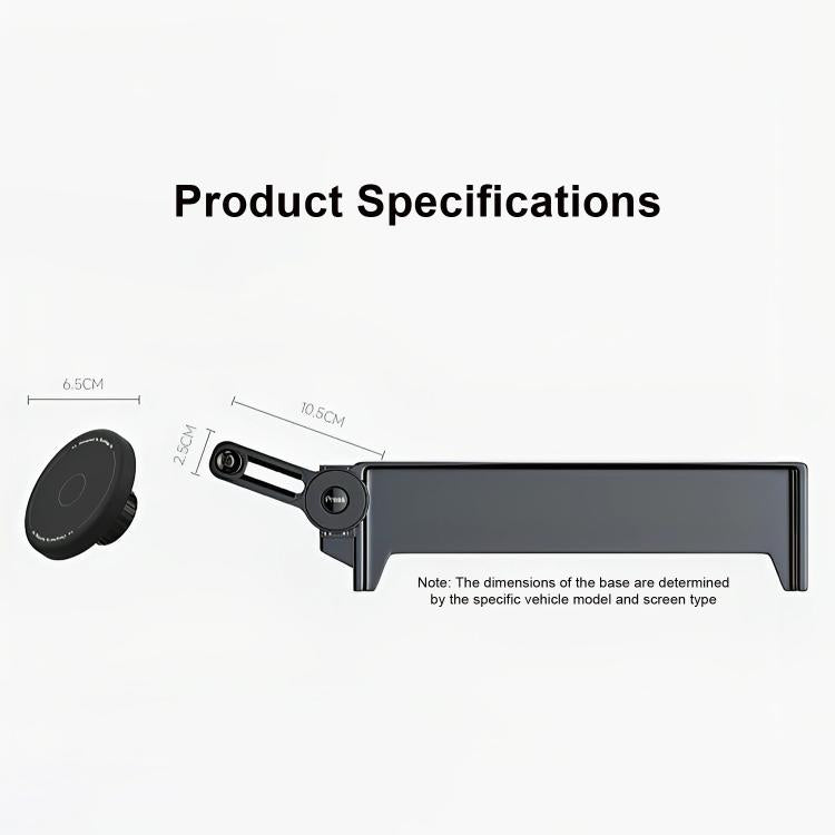Car Screen Magnetic Phone Holder Mount with Extension Arm, For Honda 11th Gen Civic / Integra 2022-2025, For Honda XR-V 2023-2024 / Vezel 2023, For Honda ZR-V 2022-2023 / HR-V 2023, For Honda Accord 2018-2022 10.25 inch Screen