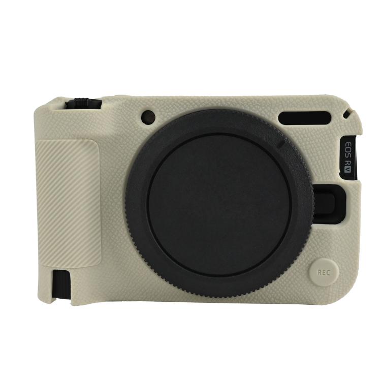 Litchi Texture Soft Silicone Camera Protective Case, For Canon EOS R50 V