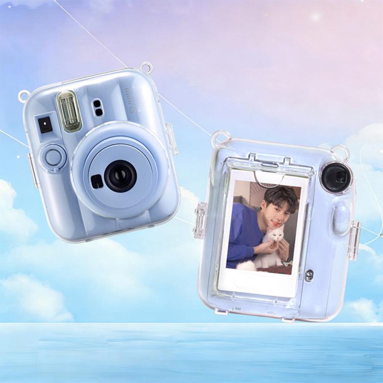 Photo Bag Crystal Shell DIY Sticker Kit with Shoulder Strap, For FUJIFILM instax mini 13