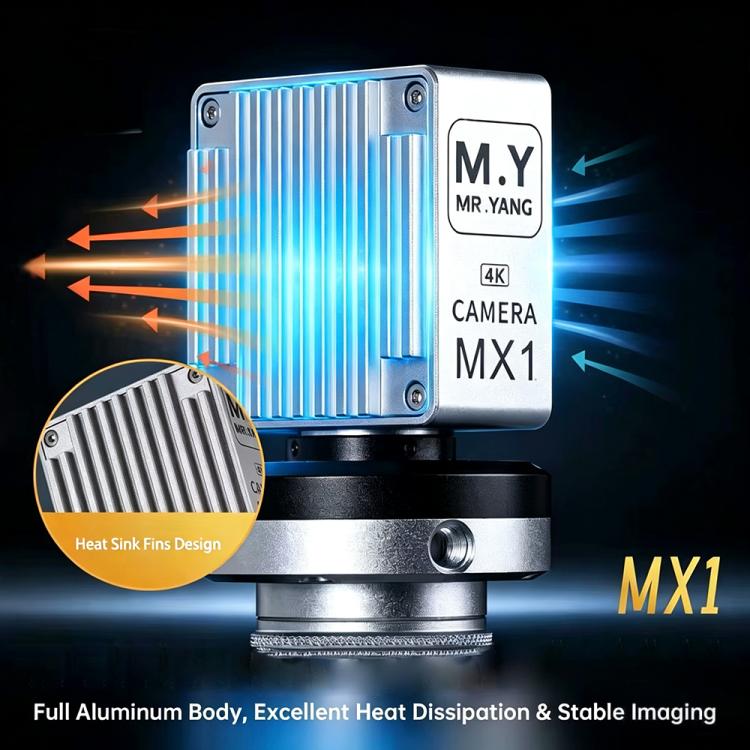 MR.YANG MX1 HDMI & Type-C Dual Output 8MP CMOS Sensor 4K Industrial Microscope Camera, MR.YANG MX1