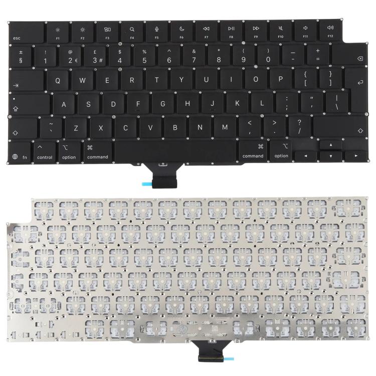 For MacBook A3434 A3426 A3427 A3428 A3429 UK Big Enter Version Keycaps, German, Spain, Russian, EU Version English