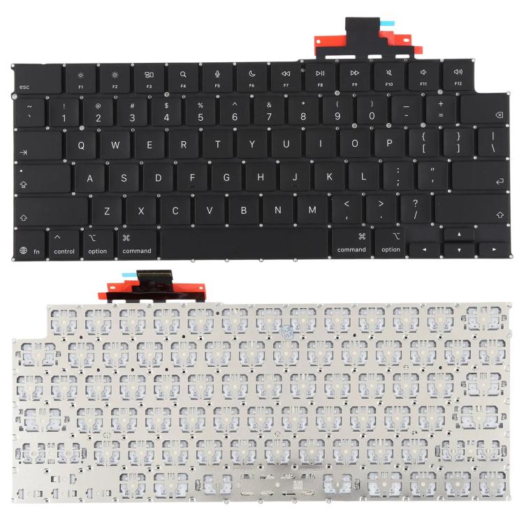 For MacBook A3448 A3449 US Small Enter Version Keycaps, Russian, US Version
