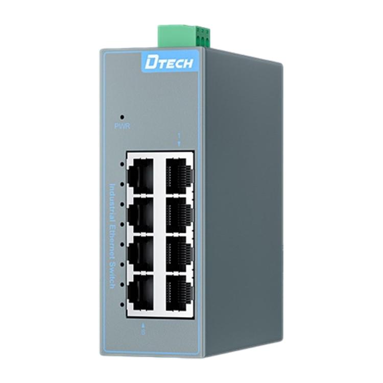 Industrial Rail Ethernet Switch, 100 Mbps Switch, Gigabit Switch
