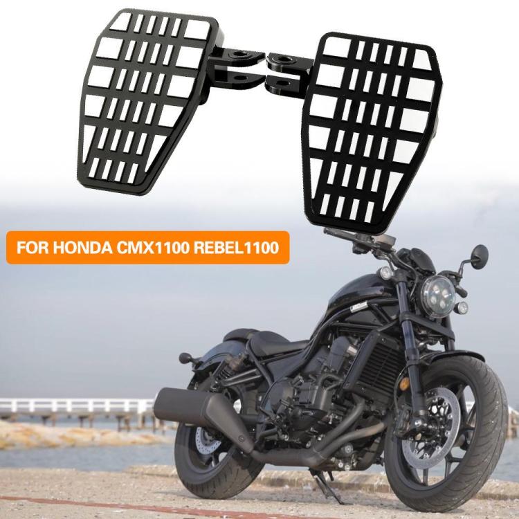 MO-OL03 Motorcycle Anti-slip Widened Footrest Pedal for Honda CMX1100 Rebel 2021-2023