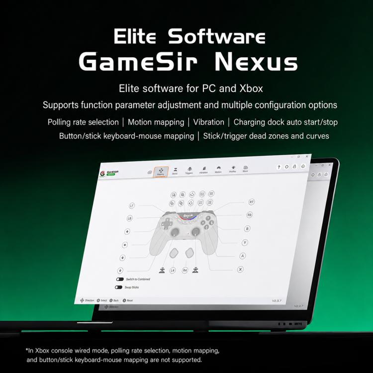 GameSir T3 Pro Tarantula Wired Game Controller for Xbox, PC, Steam and Android, T3 Pro