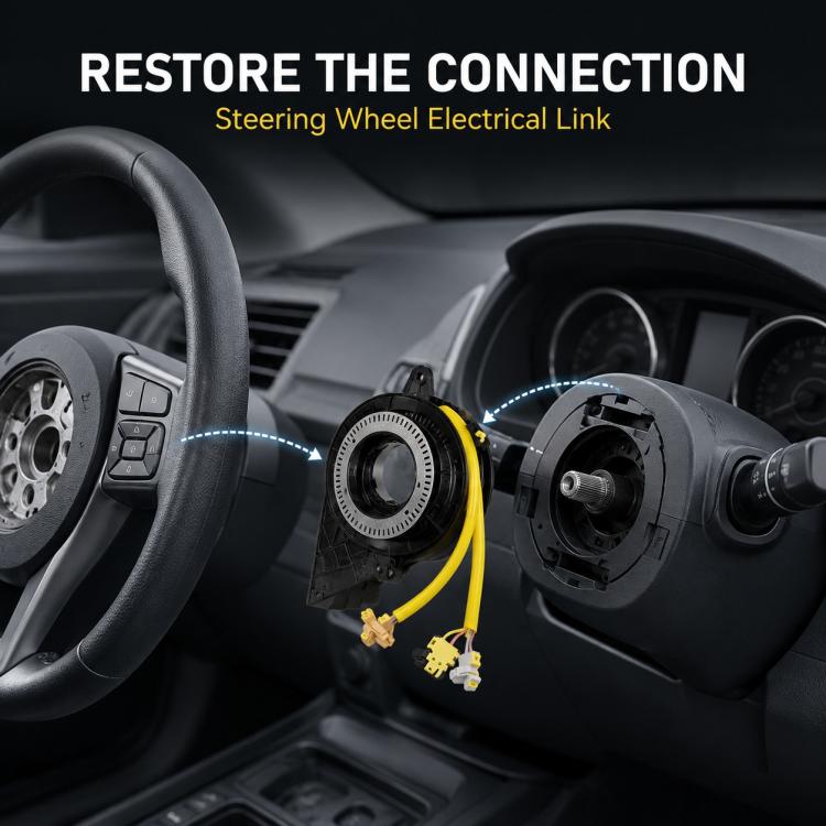 Car Steering Wheel Airbag Clock Spring Spiral Cable 8L2Z-14A664-B, For Ford Explorer 2006-2010