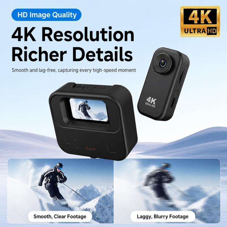 H03 1.47-inch 4K HD Thumb Camera WiFi Magnetic Outdoor Sports Recorder