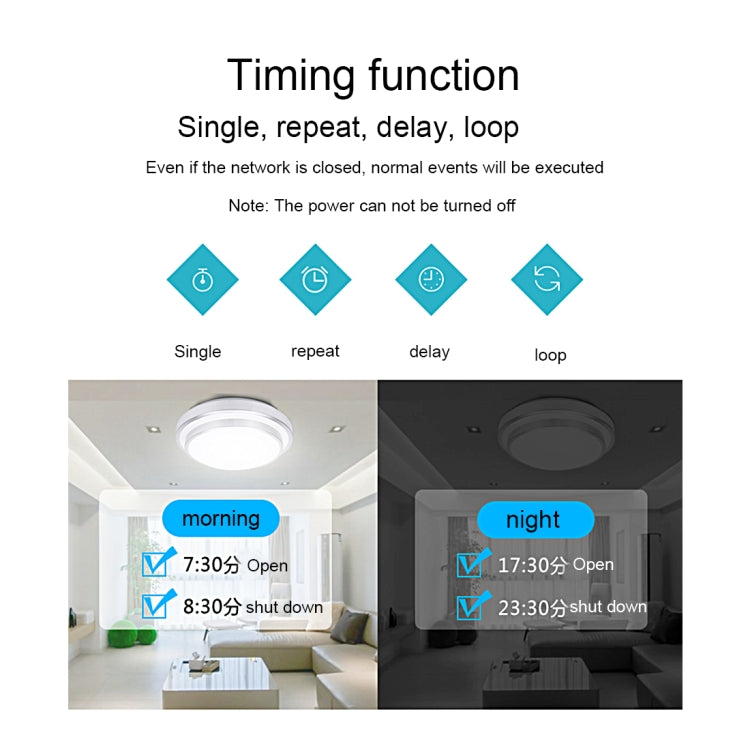 Sonoff Touch 120mm 1 Gang Tempered Glass Panel Wall Switch Smart Home Light Touch Switch, Compatible with Alexa and Google Home, AC 90V-250V 400W 2A, 120mm