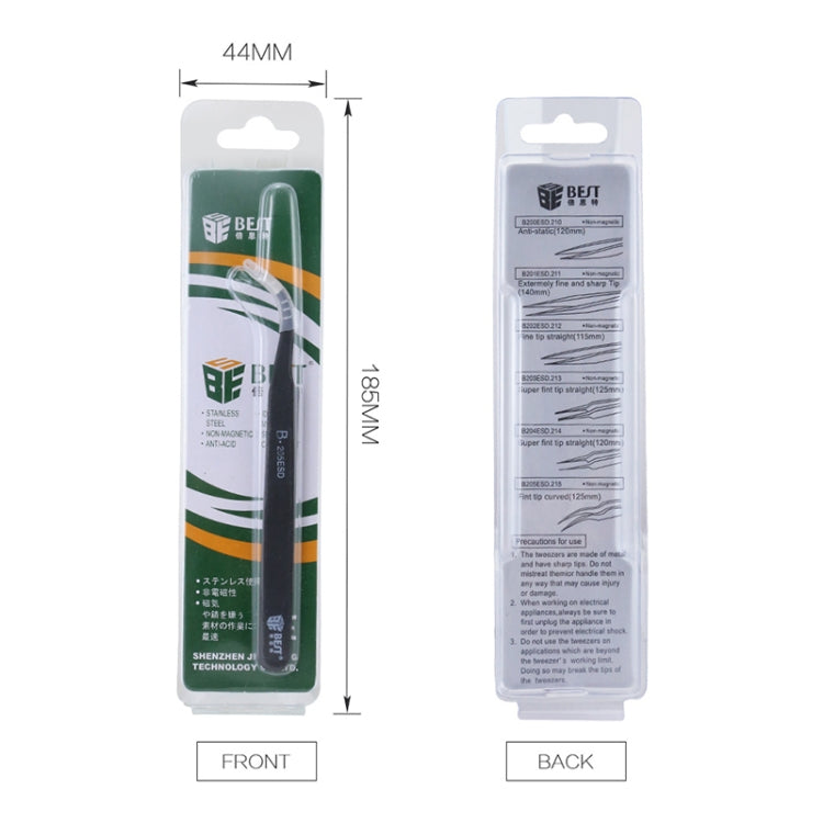BEST BST-202ESD Best electronic hand tool tweezers, BST-202ESD