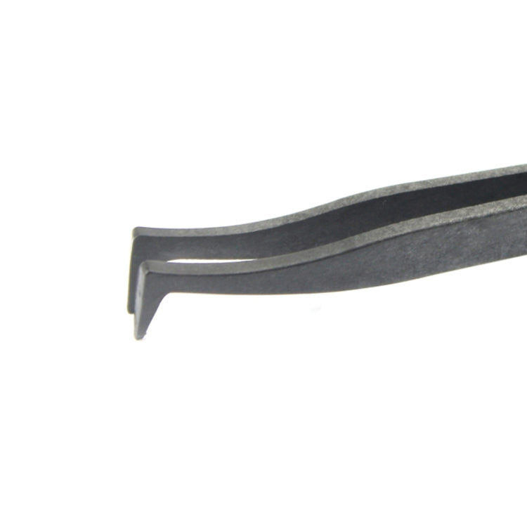 JF-S16 Anti-static Carbon Fiber Curved Tip Tweezers, JF-S16