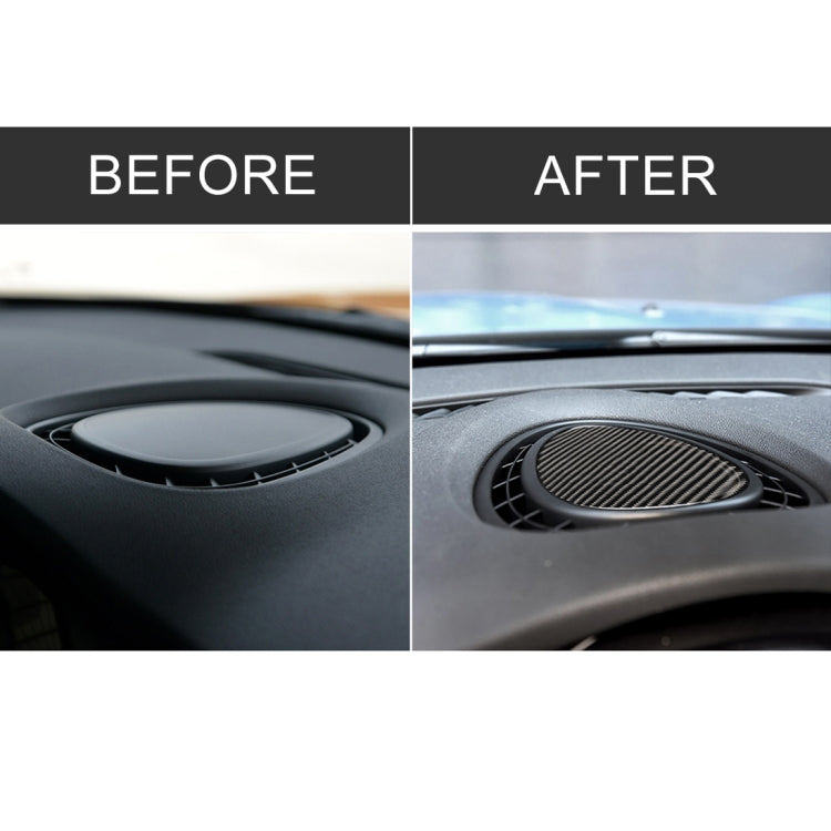 Car F Chassis Instrumentation Console Panel Carbon Fiber Decorative Sticker for BMW Mini Cooper JCW One F56 / F55 / F54, For BMW Mini F56