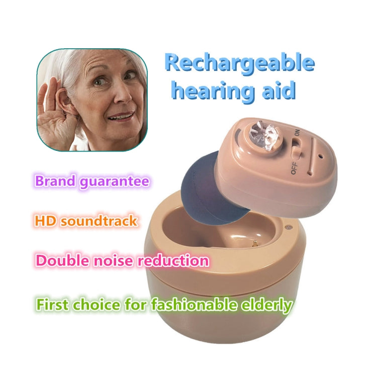 KAIXINWEI VHP-601 DC3.7V In-ear Bluetooth Hearing Aid Sound Amplifier