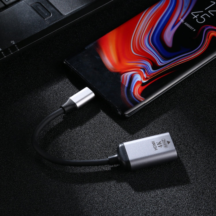 4K 60HZ HDMI Female to Type-C / USB-C Male Connecting Adapter Cable, HDMI Female to Type-C Male