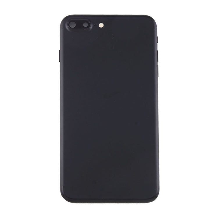 Battery Back Cover Assembly with Card Tray for iPhone 7 Plus, For iPhone 7 Plus, For iPhone 7 Plus (Full Assembly), For iPhone 7 Plus (Jet Black), For iPhone 7 Plus (Full Assembly)