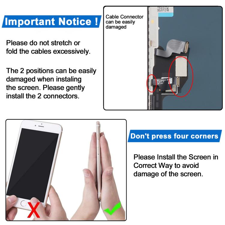 JK Soft OLED LCD Screen For iPhone XS Max, For iPhone XS Max