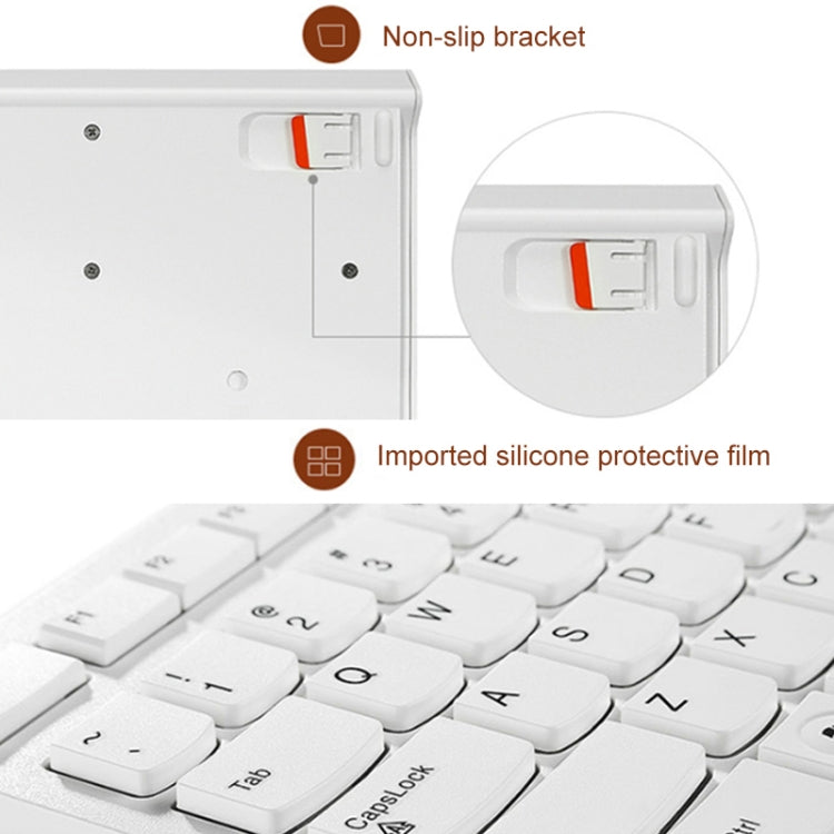 Lenovo K5819 Office Simple Ultra-thin Wired Keyboard, K5819 (Black)