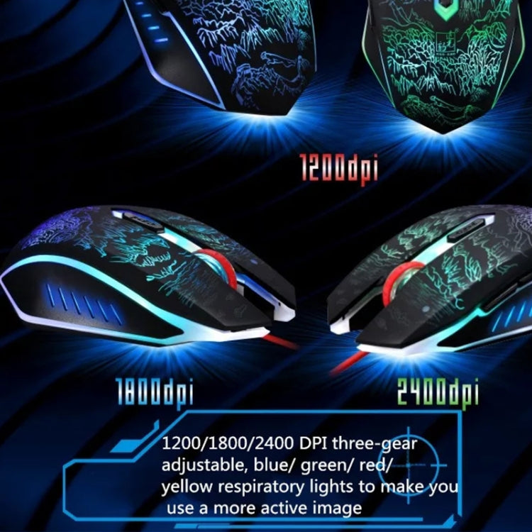 Chasing Leopard T9 USB Wired Gaming Backlight Gaming Mouse