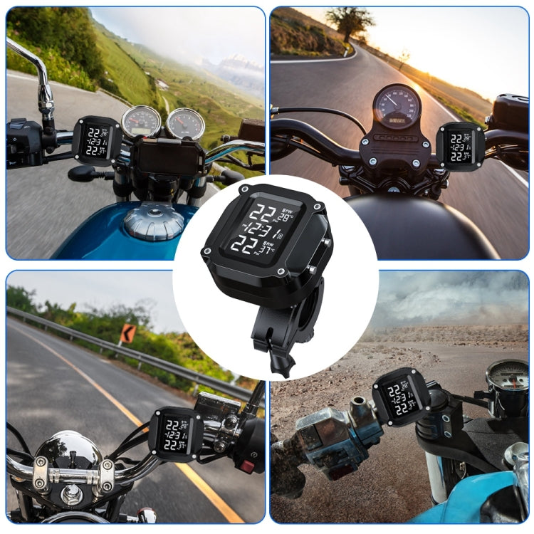 M6 Motorcycles Tire Pressure Monitor with Holder, M6
