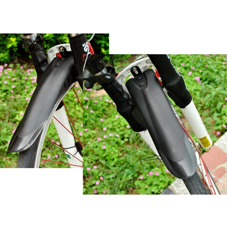 Mountain Road Fits Cycling Creative Mud Guard Dovetail Style Fenders Set for Bike Front And Rear(Black), Dovetail Style Fenders