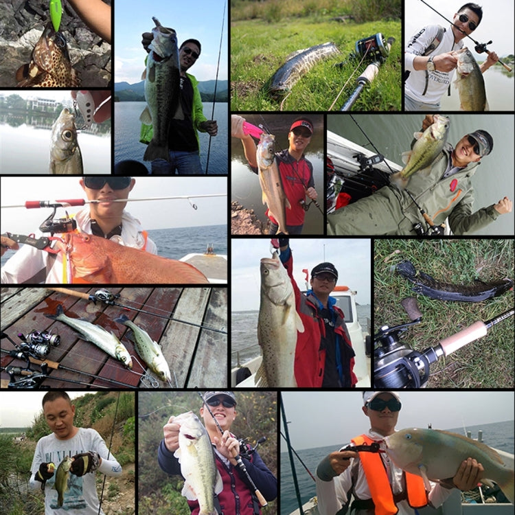 HENGJIA 43 PCS Fly Fishing Lure Set 6 Models Fishing Tackle Plastic Hard Bait Lure Wobbler Carp, 43 PCS