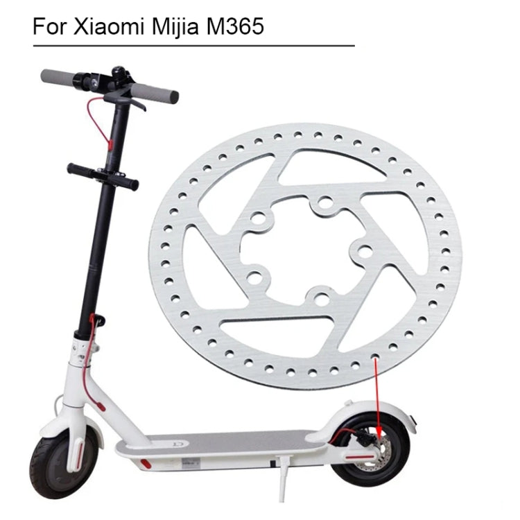 110mm Electric Scooter Brake Disc Rotor Pad Replacement Parts for Xiaomi Mijia M365, Brake Disc Rotor Pad