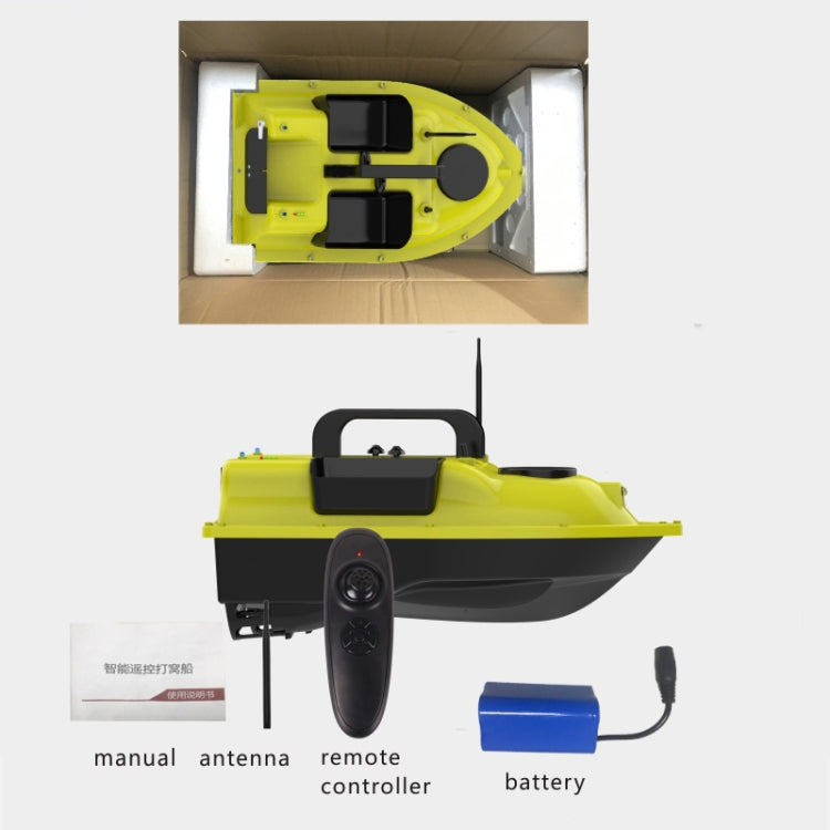 D18 Smart RC Three Hoppers Fishing Bait Boat 2kg Load 500m Remote Control, D18